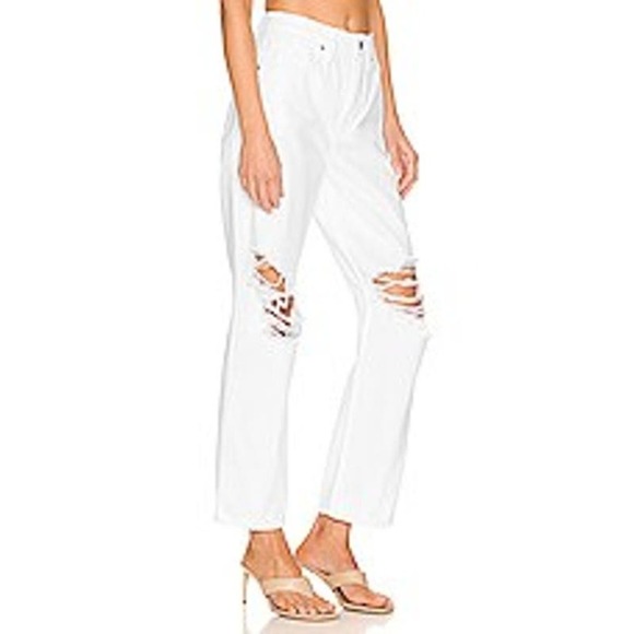 NWT Good American Good '90s Duster Natural Fray size 2/26 - Picture 2 of 8